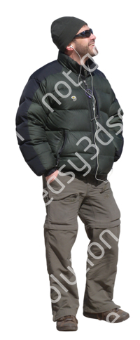 (Single) Cool Weather Casual V. 1 #030 man, standing